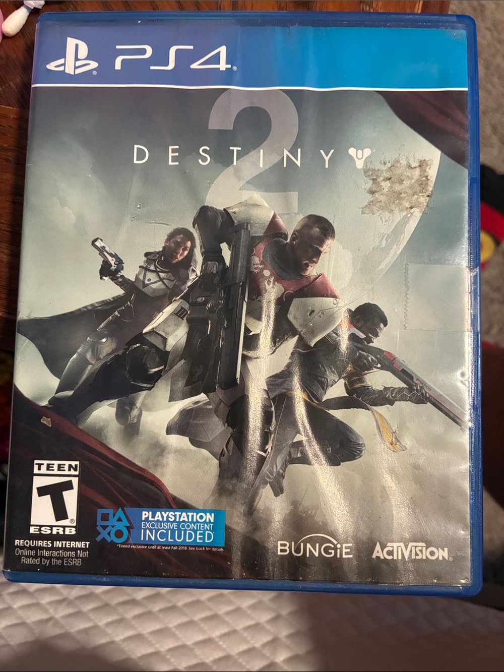 Sony PS4 Destiny 2 Video Game - Blue
